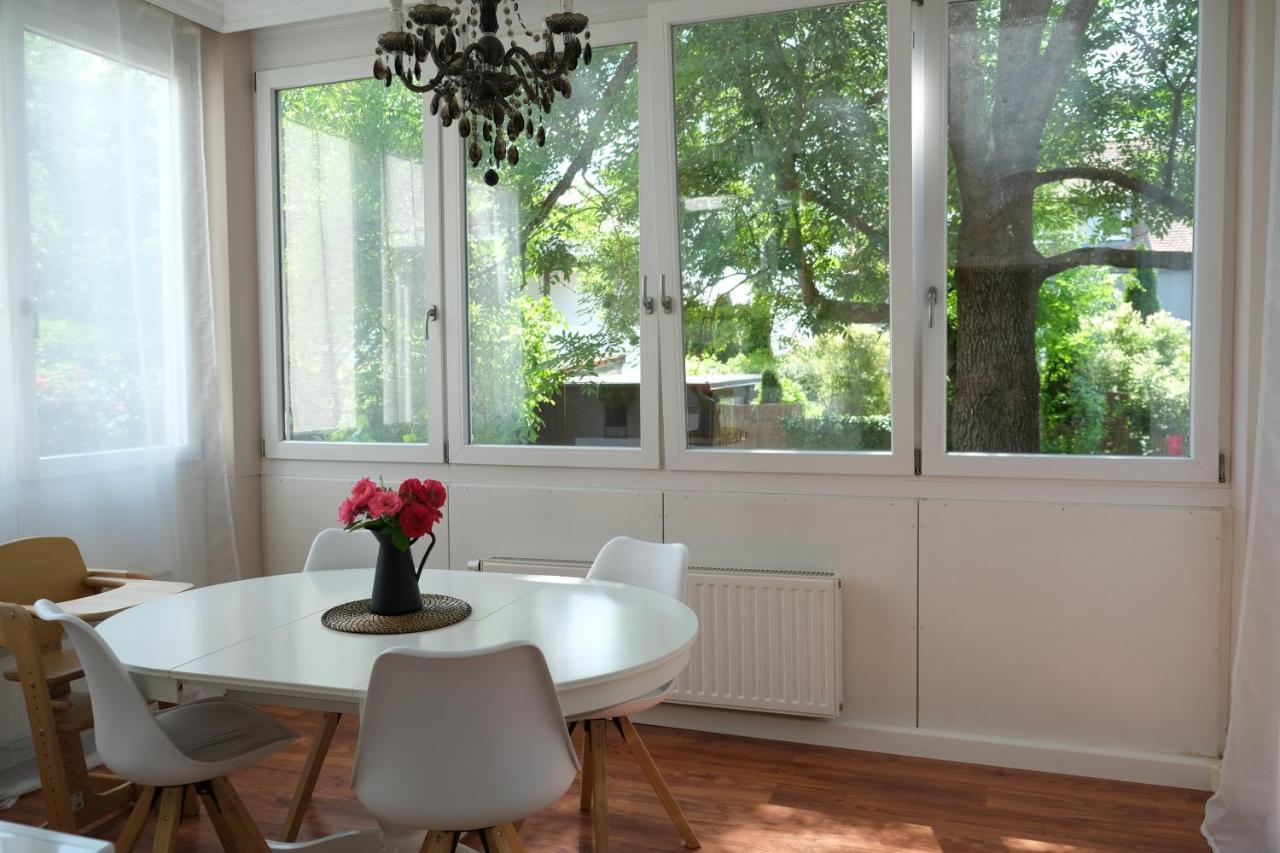 Casa Luxe - 110Qm - Stadtmitte - Familienfreundlich - Parkplatz - 5Km Zum Legoland Günzburg Buitenkant foto