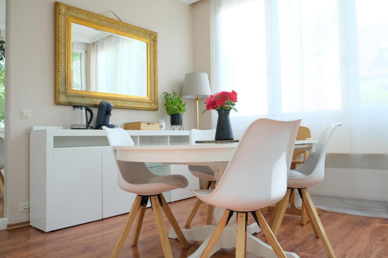 Casa Luxe - 110Qm - Stadtmitte - Familienfreundlich - Parkplatz - 5Km Zum Legoland Günzburg Buitenkant foto